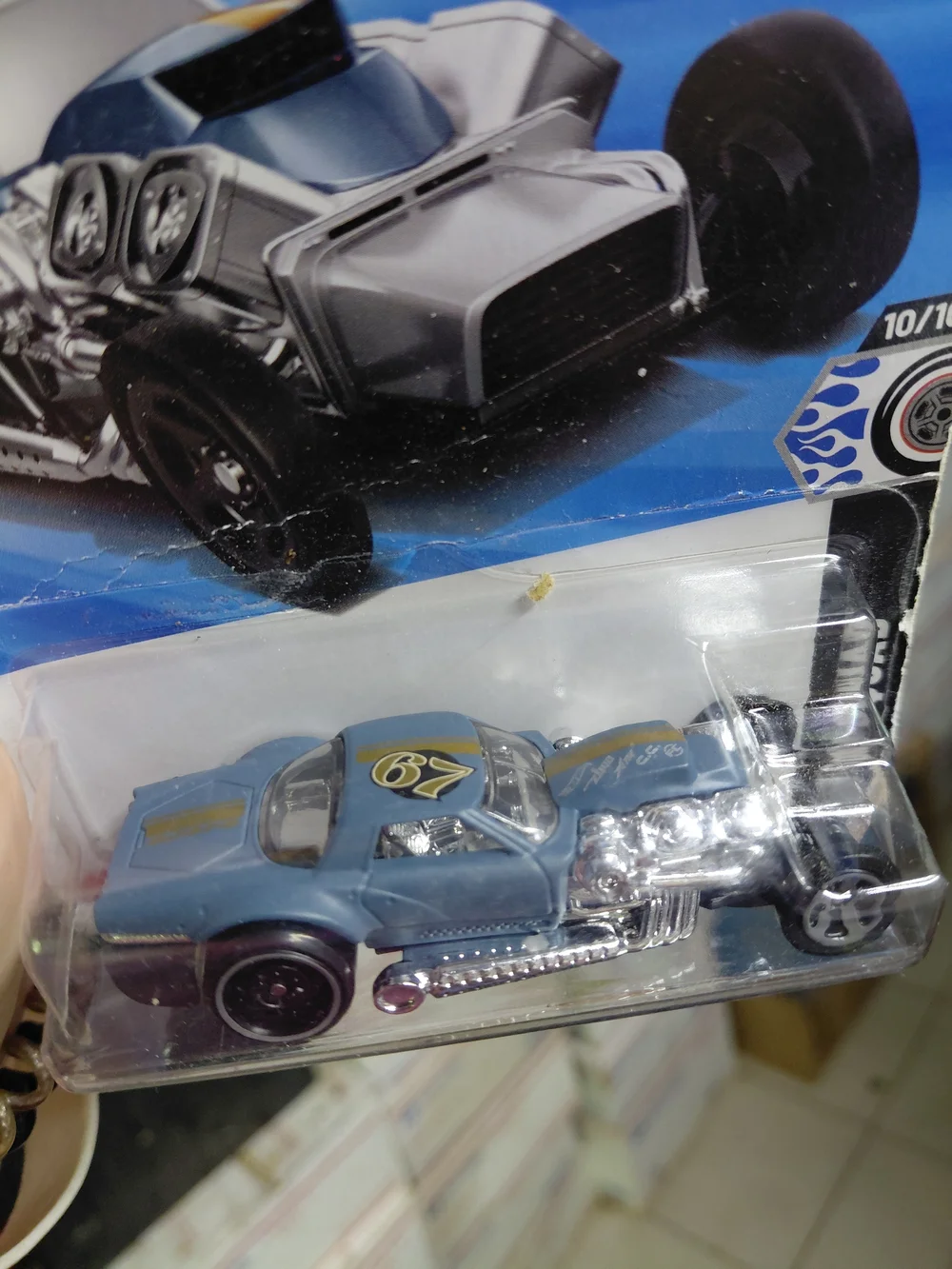 2025 Hot Wheels Hoto Roto (Model 158/250, Rod Squad 10/10) is a 1:64 scale dieca